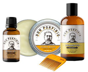 Kit cabellera & barba elegante - Don Porfirio Moustache Wax